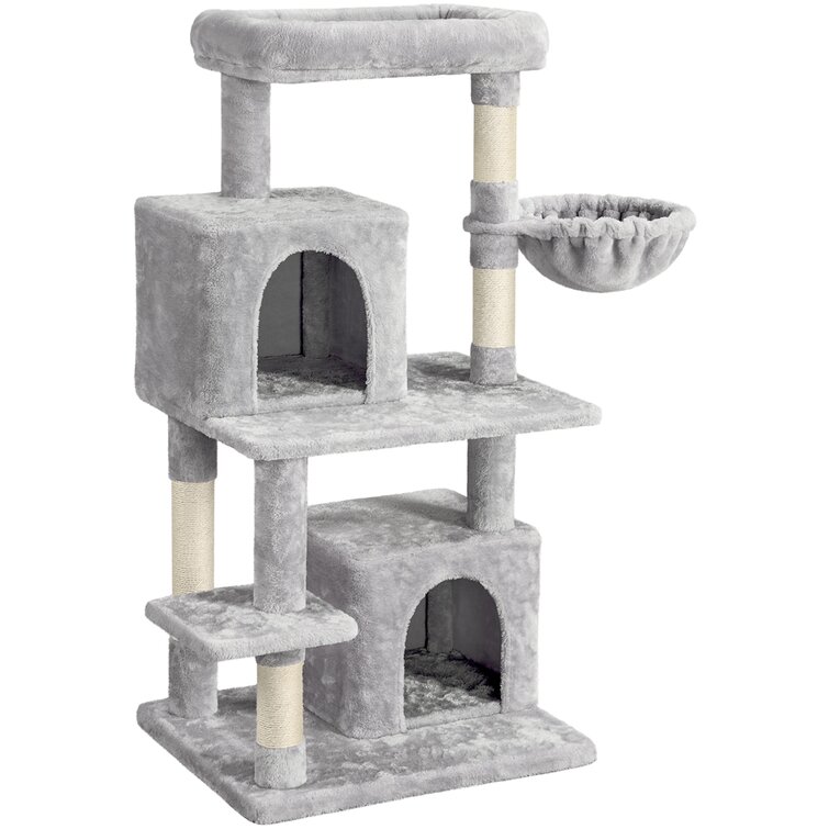 Enclosed cheap cat tree